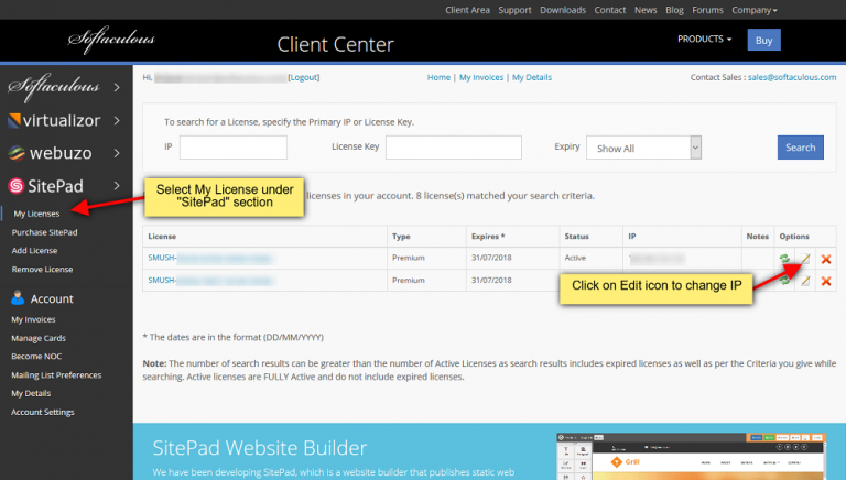 Moving to a New Server – SitePad