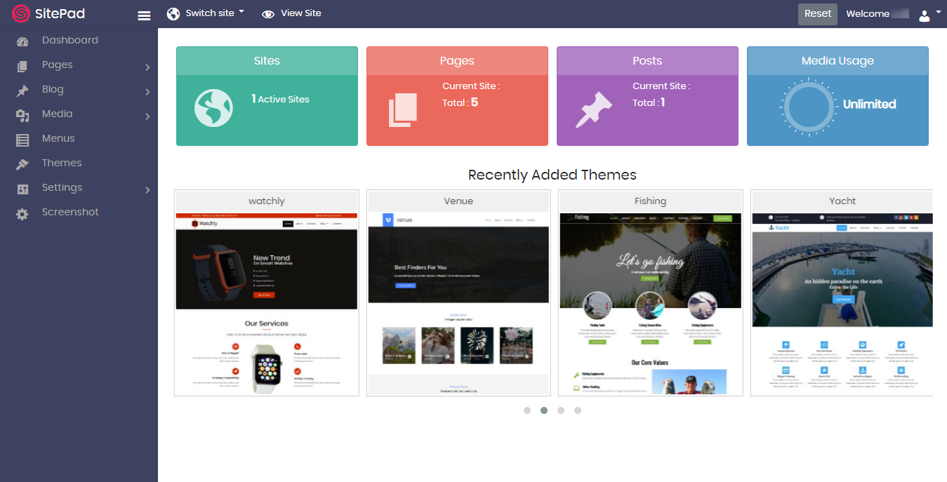 SitePad 1.2.2 Launched in Stable branch – SitePad