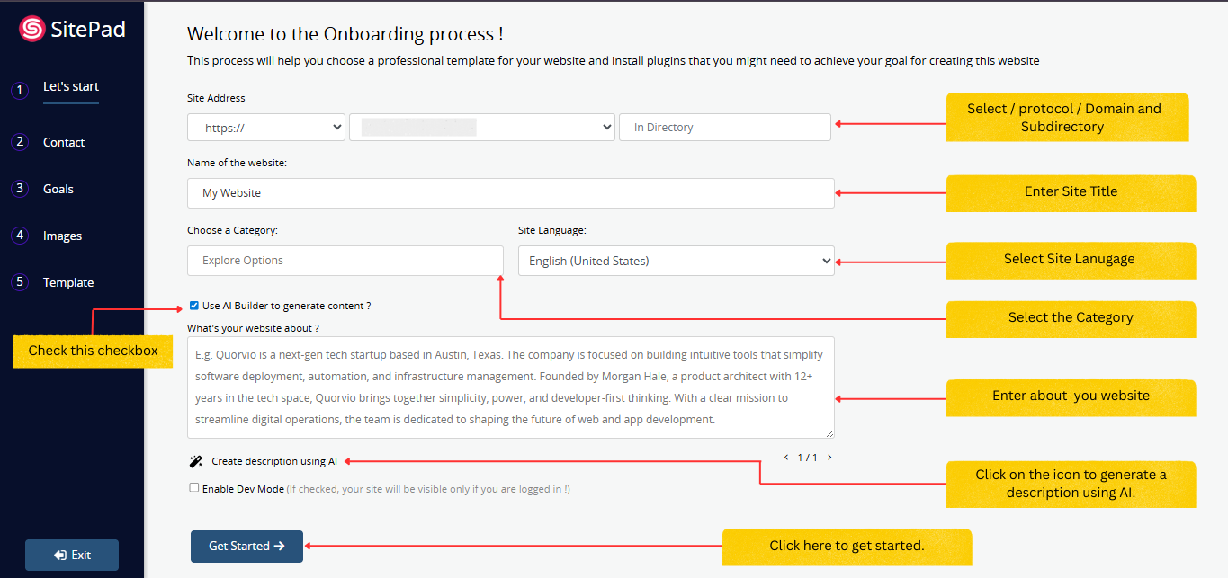 Ai-generated template